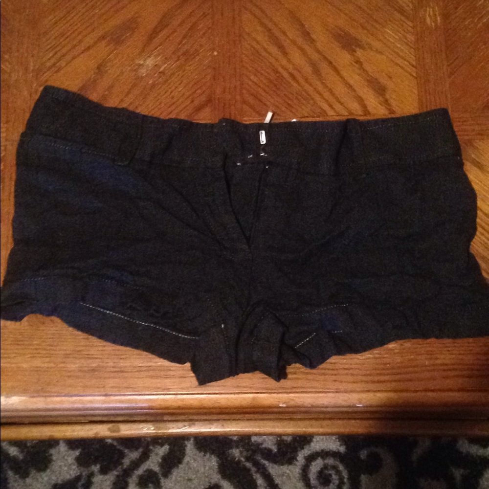 Max studio charcoal shorts